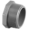 Charlotte Pipe And Foundry Charlotte Pipe Schedule 80 3/4 in. MPT X 3/4 in. D MPT PVC Threaded Plug 1 pk PVC81131200 - alternate 1
